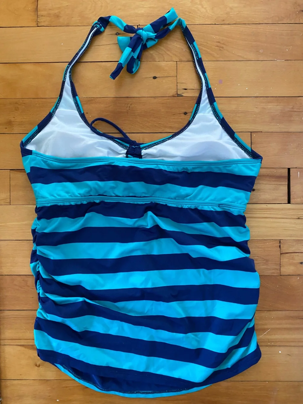 Striped Maternity 3-Piece Swim Set